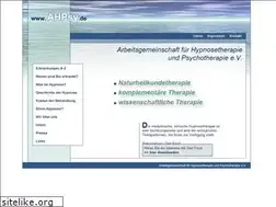 Sites similar to ahpsy.de