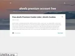 Sites similar to ahrefspremiumaccountfree.blogspot.com