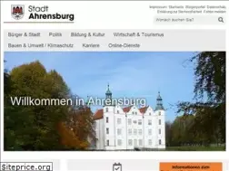 Sites similar to ahrensburg.de