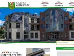 Sites similar to ahrensfelde.de