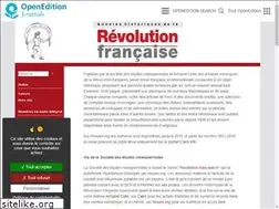 Sites similar to ahrf.revues.org