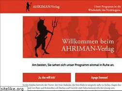 Sites similar to ahriman.com
