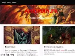 Sites similar to ahriman.fr