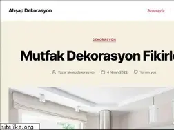 Sites similar to ahsapdekorasyon.net
