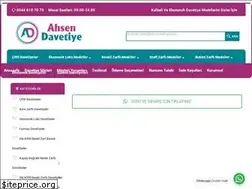 Sites similar to ahsendavetiye.com