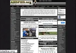 Sites similar to ahsfhs.org