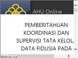 Sites similar to ahu.go.id