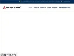 Sites similar to ahujafelts.com