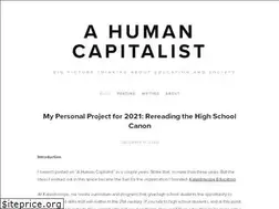 Sites similar to ahumancapitalist.com