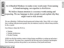 Sites similar to ahundredmonkeys.com