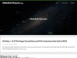 Sites similar to ahussam.me