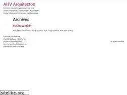 Sites similar to ahvarquitectos.com