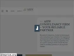 Sites similar to ahw-unternehmerkanzlei.de