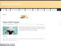 Sites similar to ahwellnevermind.com