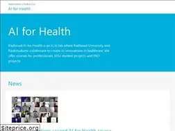 Sites similar to ai-for-health.nl