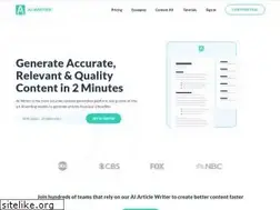 Sites similar to ai-writer.com
