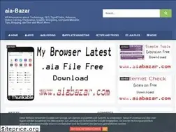 Sites similar to aia-bazar.blogspot.com