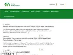 Sites similar to aiandusliit.ee