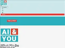 Sites similar to aiandyou.org