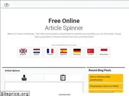 Sites similar to aiarticlespinner.co