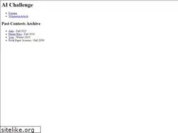 Sites similar to aichallenge.org
