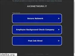 Sites similar to aicsnetwork.it