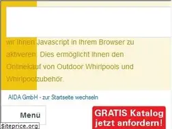 Sites similar to aida-whirlpools.de