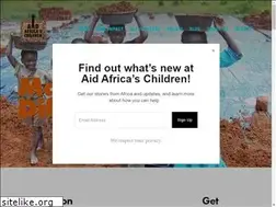 Sites similar to aidafricaschildren.org