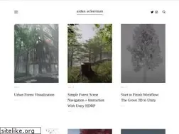 Sites similar to aidanackerman.com