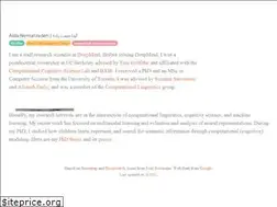Sites similar to aidanematzadeh.me