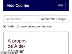 Sites similar to aide-courrier.com