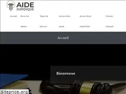 Sites similar to aide-juridique.net