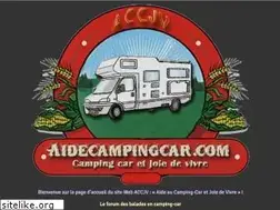 Sites similar to aidecampingcar.com
