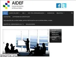 Sites similar to aidef.org