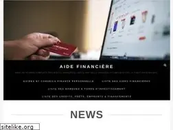 Sites similar to aidefinanciere.net
