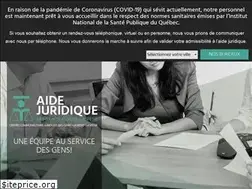 Sites similar to aidejuridiquebslg.ca