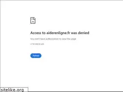 Sites similar to aiderenligne.fr