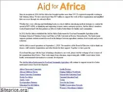 Sites similar to aidforafrica.org