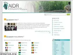 Sites similar to aidr.org
