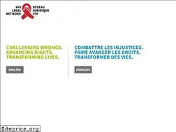 Sites similar to aidslaw.ca