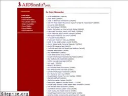 Sites similar to aidsnedir.com