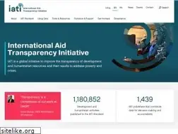 Sites similar to aidtransparency.net