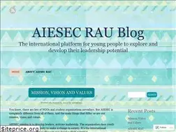 Sites similar to aiesecrau.wordpress.com
