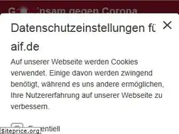 Sites similar to aif.de