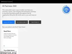 Sites similar to aif360.mybluemix.net