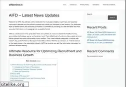 Sites similar to aifdonline.in