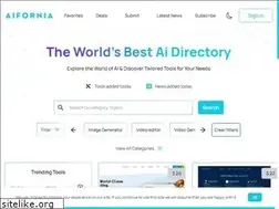 Sites similar to aifornia.com