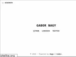 Sites similar to aigeruth.hu