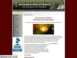 Sites similar to aihcp.org