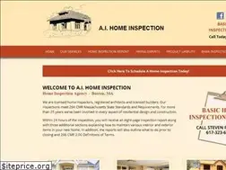 Sites similar to aihomeinspection.com